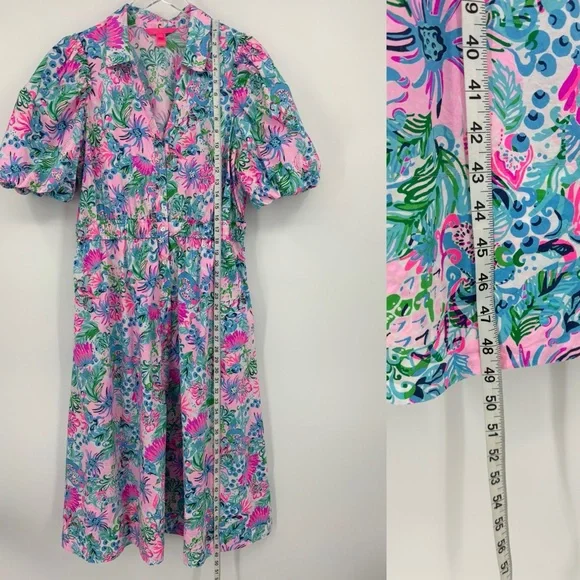 Lilly Pulitzer Tassie Midi Dress - Picture 11 of 16